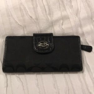Authentic coach wallet